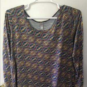 LuLaRoe lynnane top size 2x